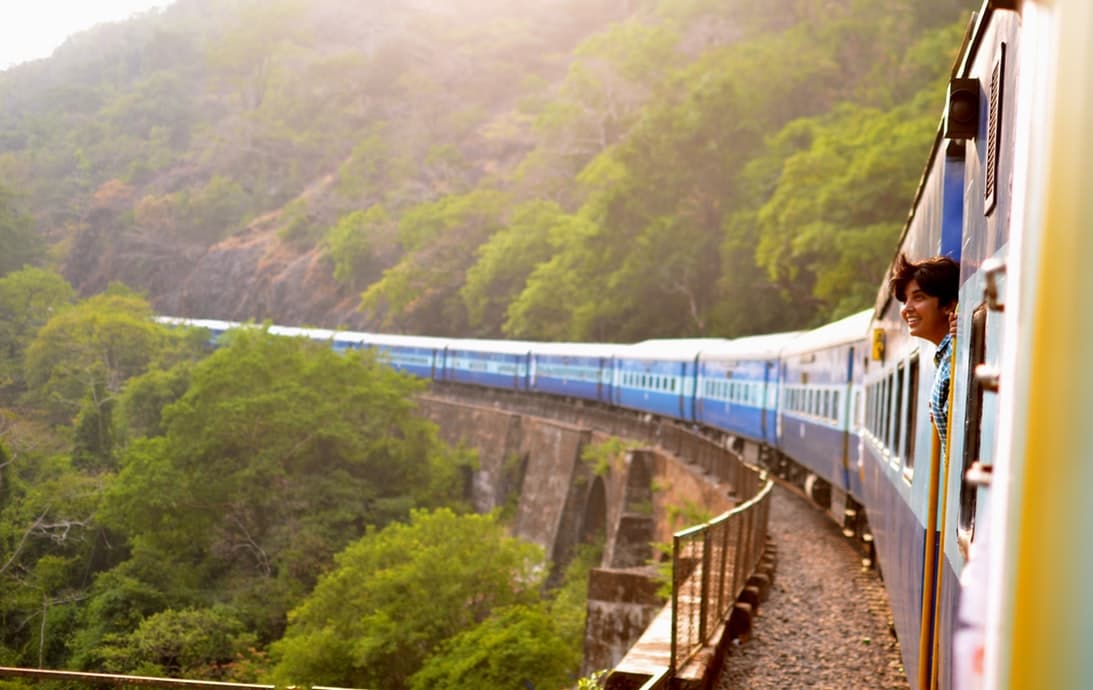 Train to Goa, India